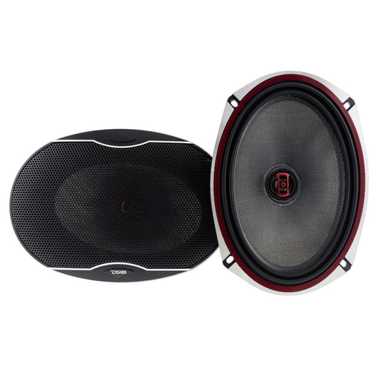 DS18 EXL-SQ6.9 6x9" 2-Way 3 Ohm Coaxial Speakers