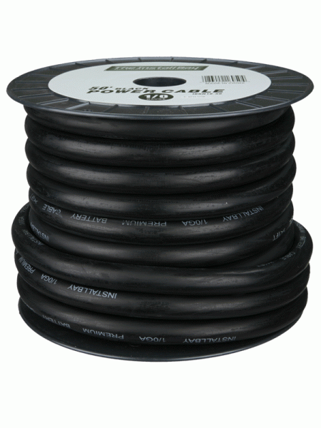 Install Bay IBGN10-50 1/0 Gauge Power Cable 50 ft