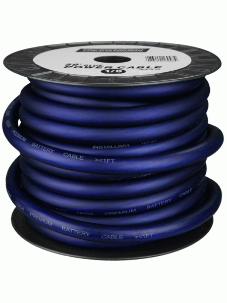 Install Bay IBPC10-50 1/0 Gauge Power Cable 50 ft