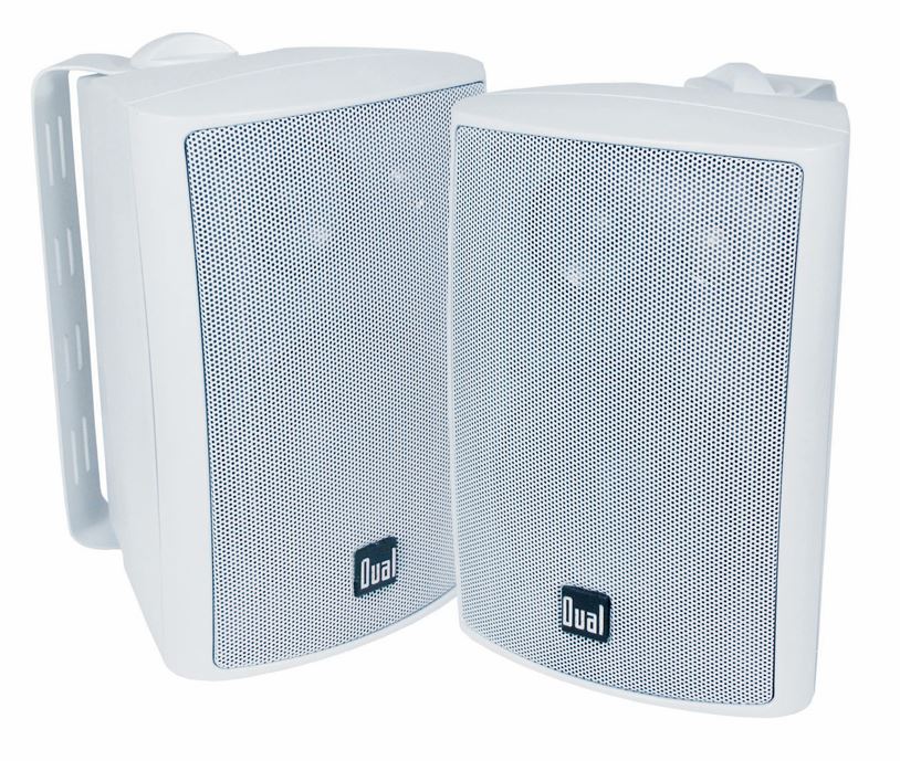 Dual LU47PW Indoor/Outdoor 3-Way Speakers