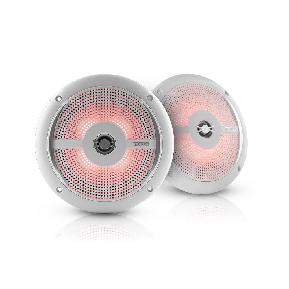 DS18 NXL-6SL Slim Marine 6.5" Speakers with LED Lights