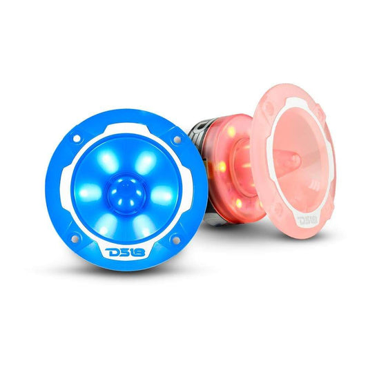 DS18 PRO-TW2L Super Bullet Tweeters w RGB LED Lights