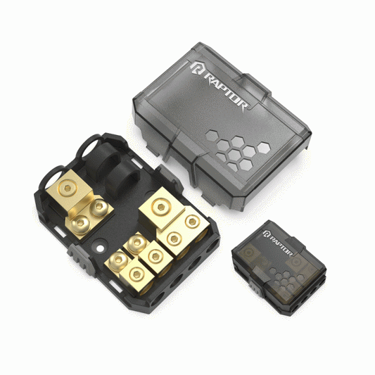 Raptor RMANLD MANL Fused 2-Way All-in-One Distribution Block