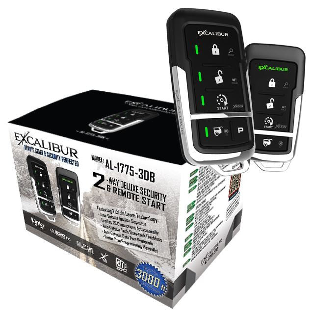 Omega Excalibur AL17753DB 2-Way Remote Start, Security, and Keyless Entry