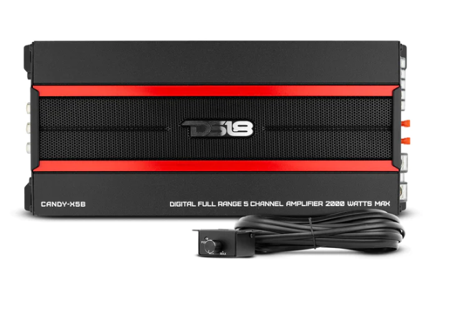 DS18 CANDYX5B 5-Channel 2000W Max Amplifier