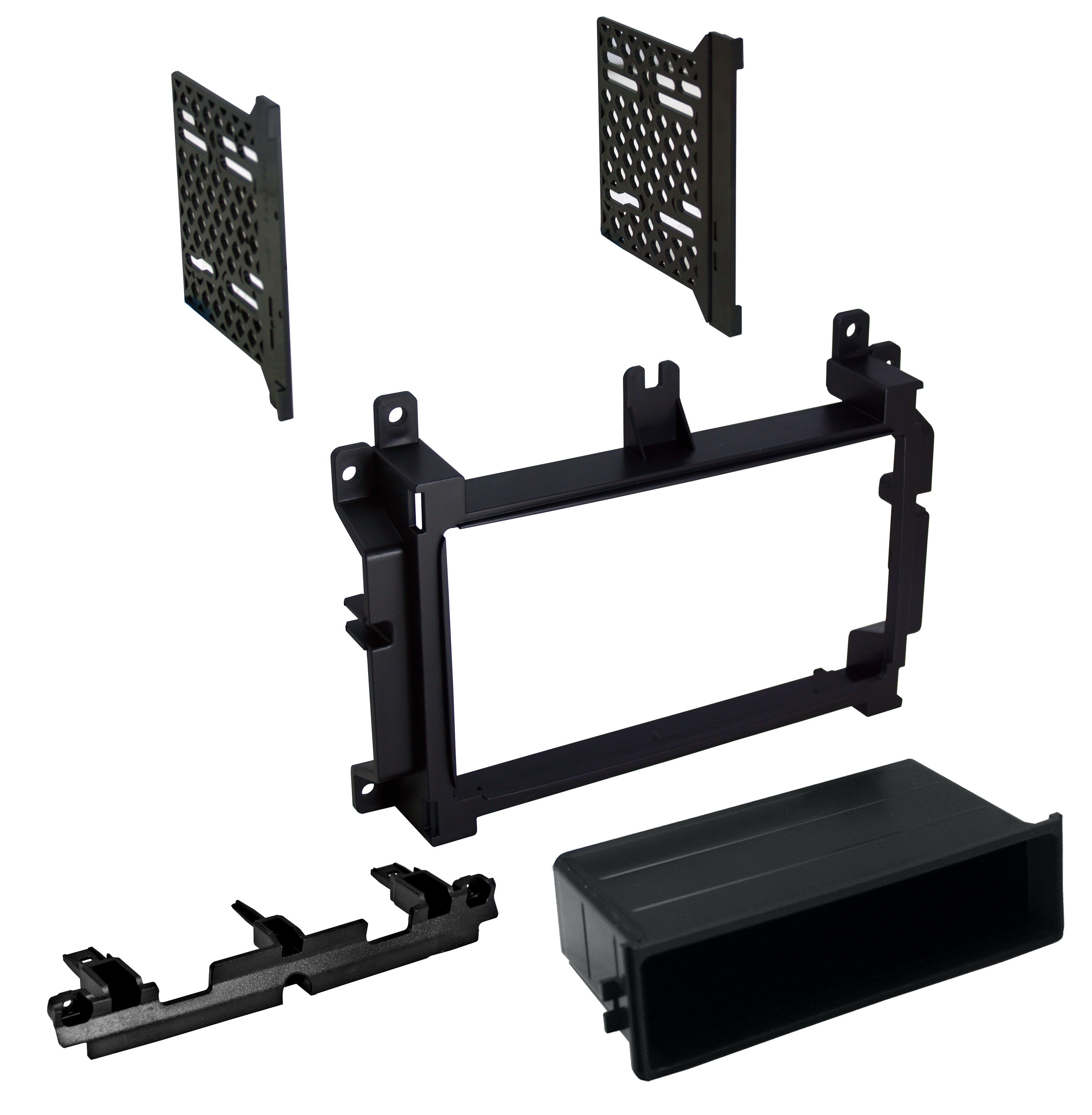 2007 dodge durango double store din dash kit