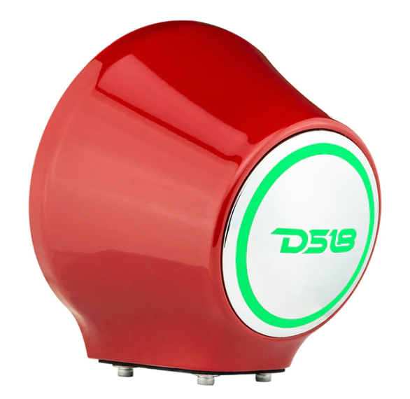 DS18 EN-JS6 Universal 6.5" Flat Mount Speaker Pods with RGB Lights - Multiple Colors