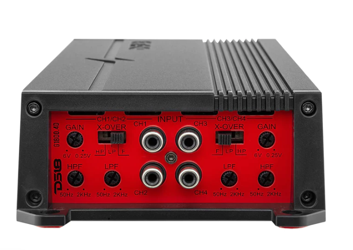 DS18 G1800.4D Class D Full Range 1800W 4-channel Amplifier
