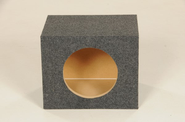 QPower HD110 Individual Sealed 10" Carpeted Subwoofer Box