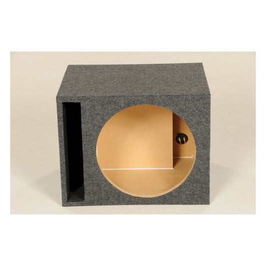 QPower HD1V15 Single Vented 15" Carpeted Speaker Box