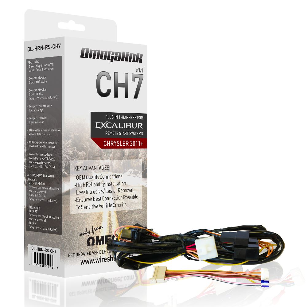 Omega OL-HRN-RS- Vehicle Specific T-Harnesses for Remote Start/Security Systems