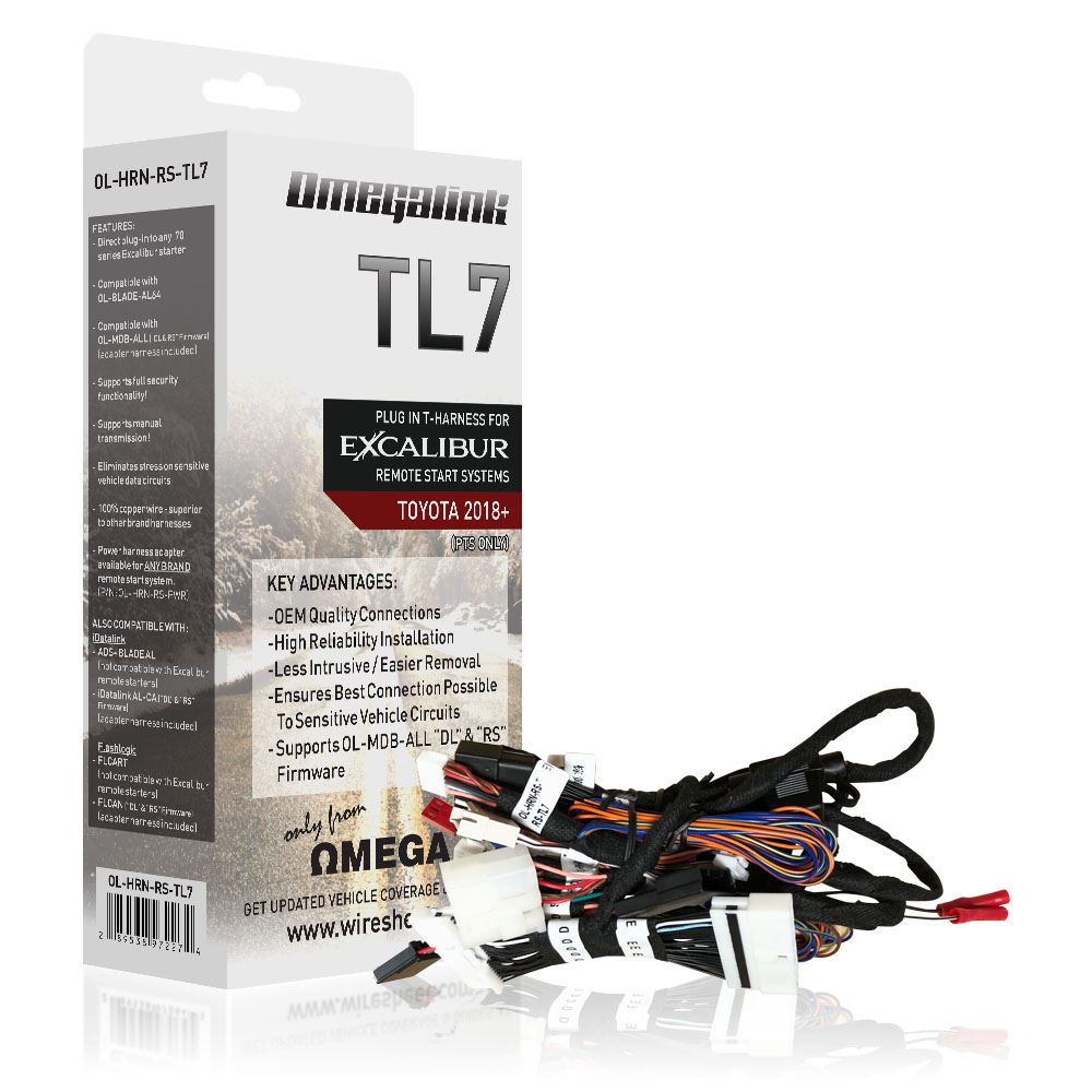 Omega OL-HRN-RS- Vehicle Specific T-Harnesses for Remote Start/Security Systems