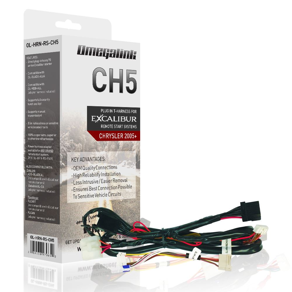 Omega OL-HRN-RS- Vehicle Specific T-Harnesses for Remote Start/Security Systems