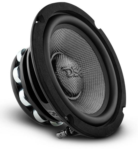 DS18 PRO-CF6.4NR 6.5" MidBass LoudSpeaker with Carbon Fiber Cone and Neodymium Rings Magnet