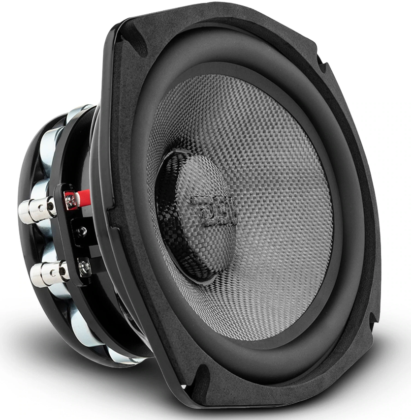 DS18 PRO-CF69.4NR 6x9" MidBass LoudSpeaker with Carbon Fiber Cone and Neodymium Rings Magnet