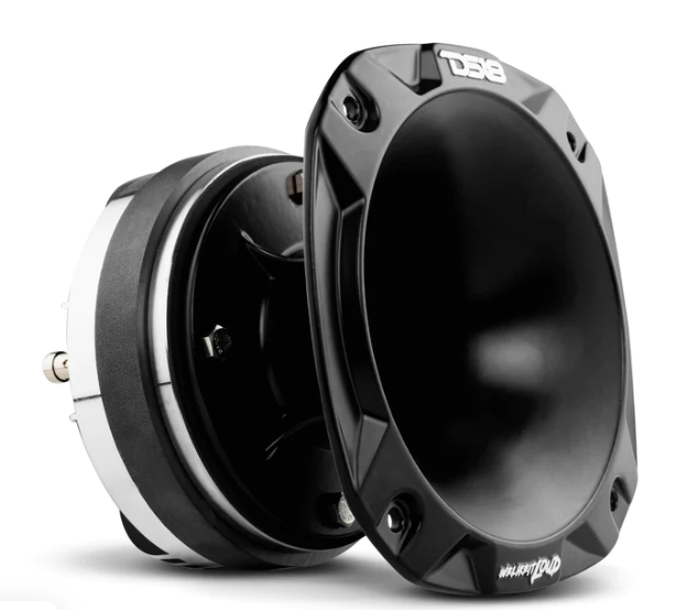 DS18 PRO-DKH1S Short 2" Throat Bolt On Compression Driver 2" Throat Titanium Voice Coil and Horn 640 Watts