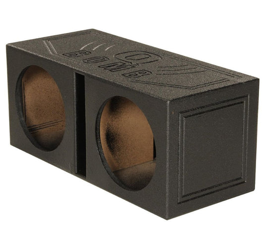 QBOMB12V Spray-lined Dual Vented 12" Subwoofer Box