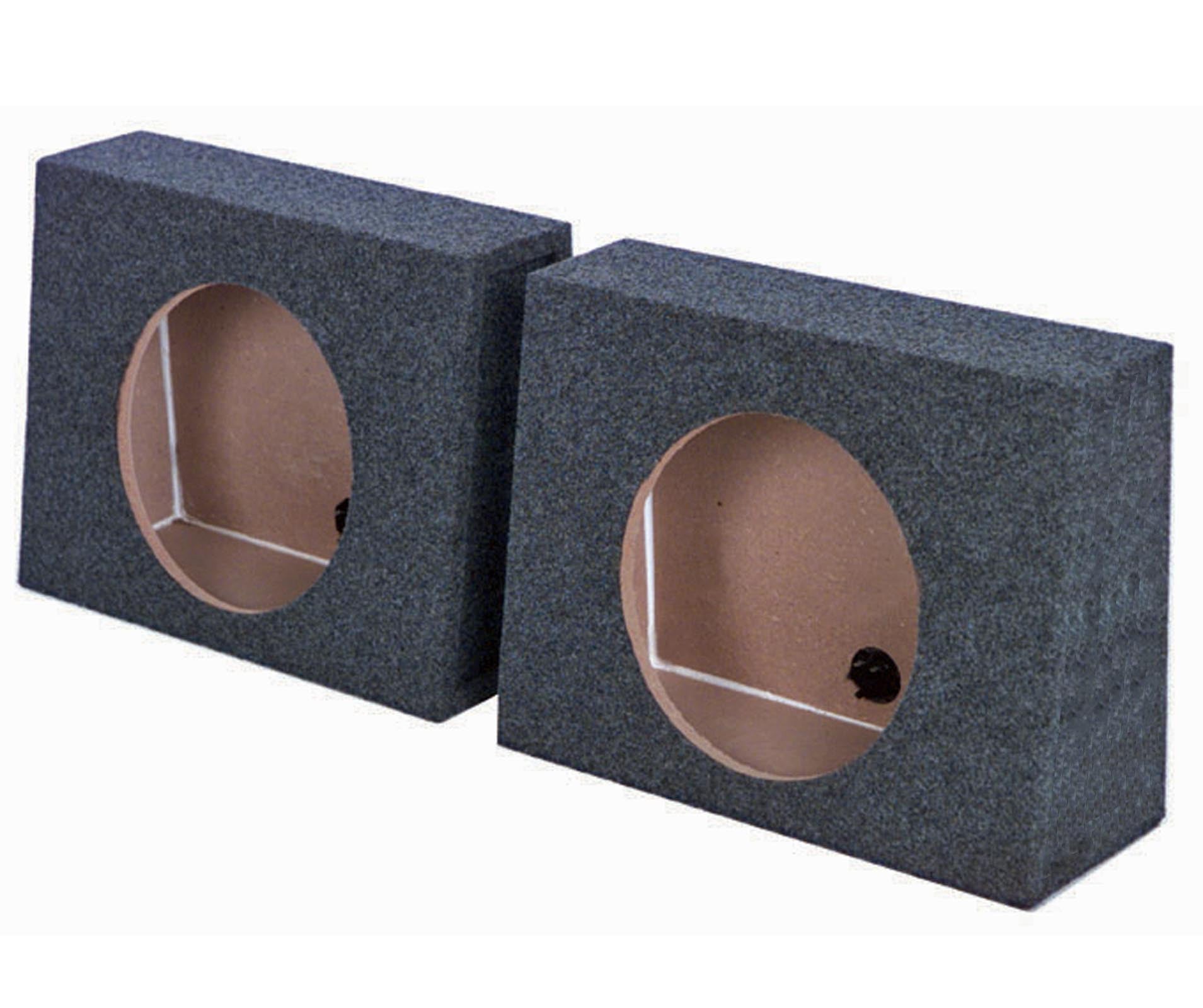 QPower TW12 Split Angle Twin 12" Subwoofer Boxes