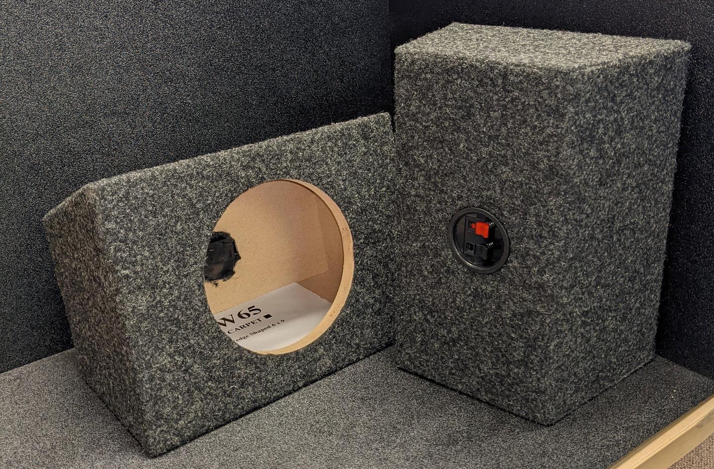 Audio Enhancers WC65 Pair of 6.5" Speaker Boxes