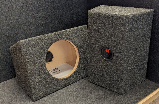 Audio Enhancers WC65 Pair of 6.5" Speaker Boxes