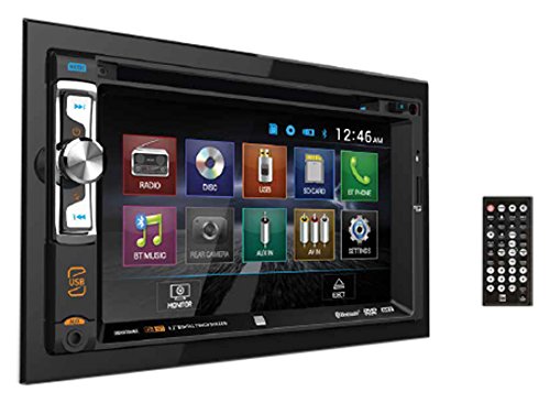 Dual XDVD276BT Double-Din Receiver with Bluetooth
